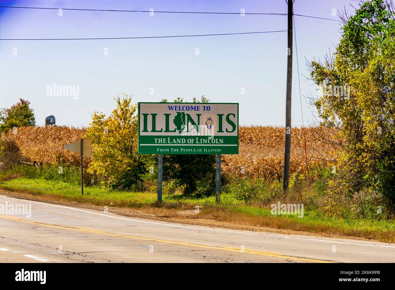 Hazel Green, WI, United States October 8, 2022 Shot of the to