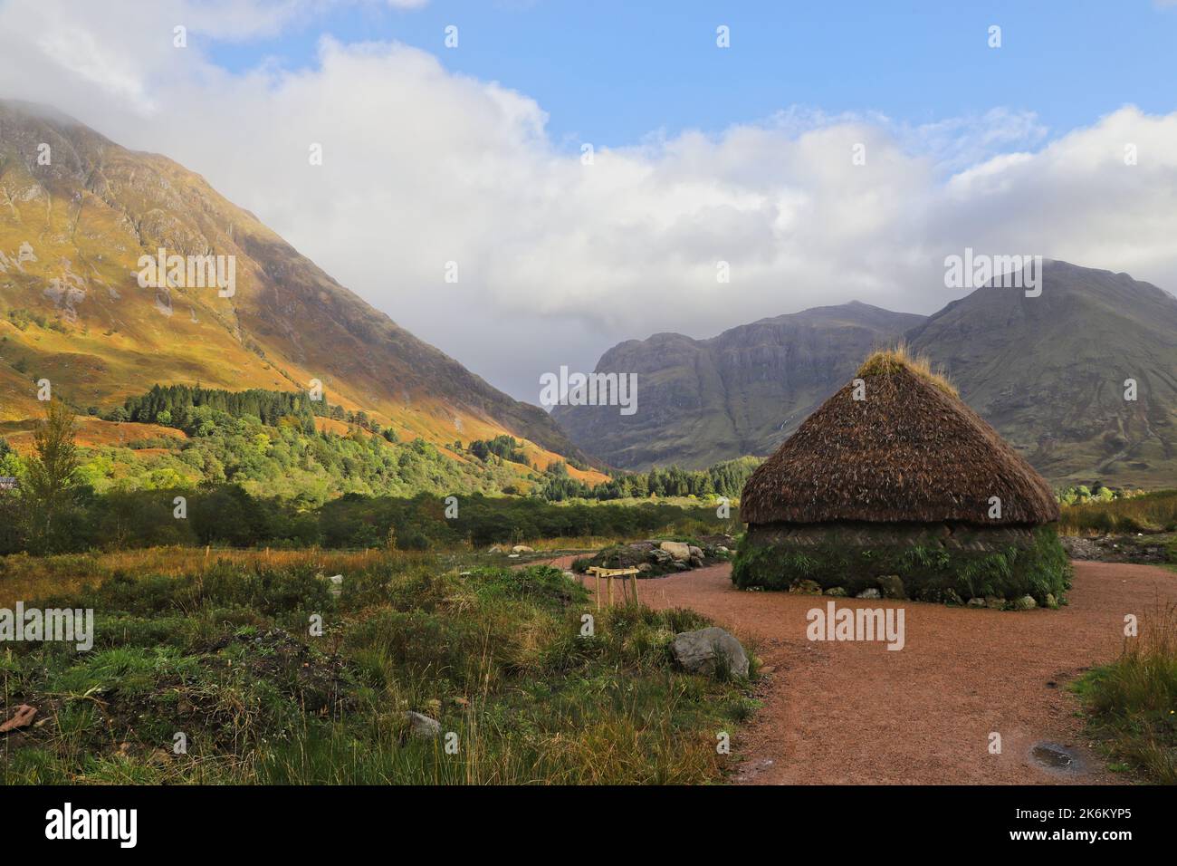 Turf House Glencoe Scotland October 2022 Stock Photo Alamy