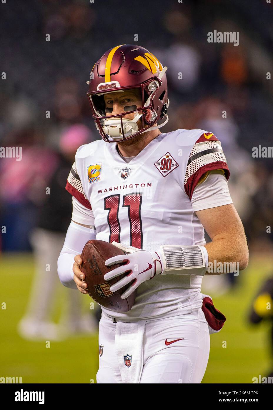 October 13, 2022 Chicago, Illinois, U.S. Washington Commanders