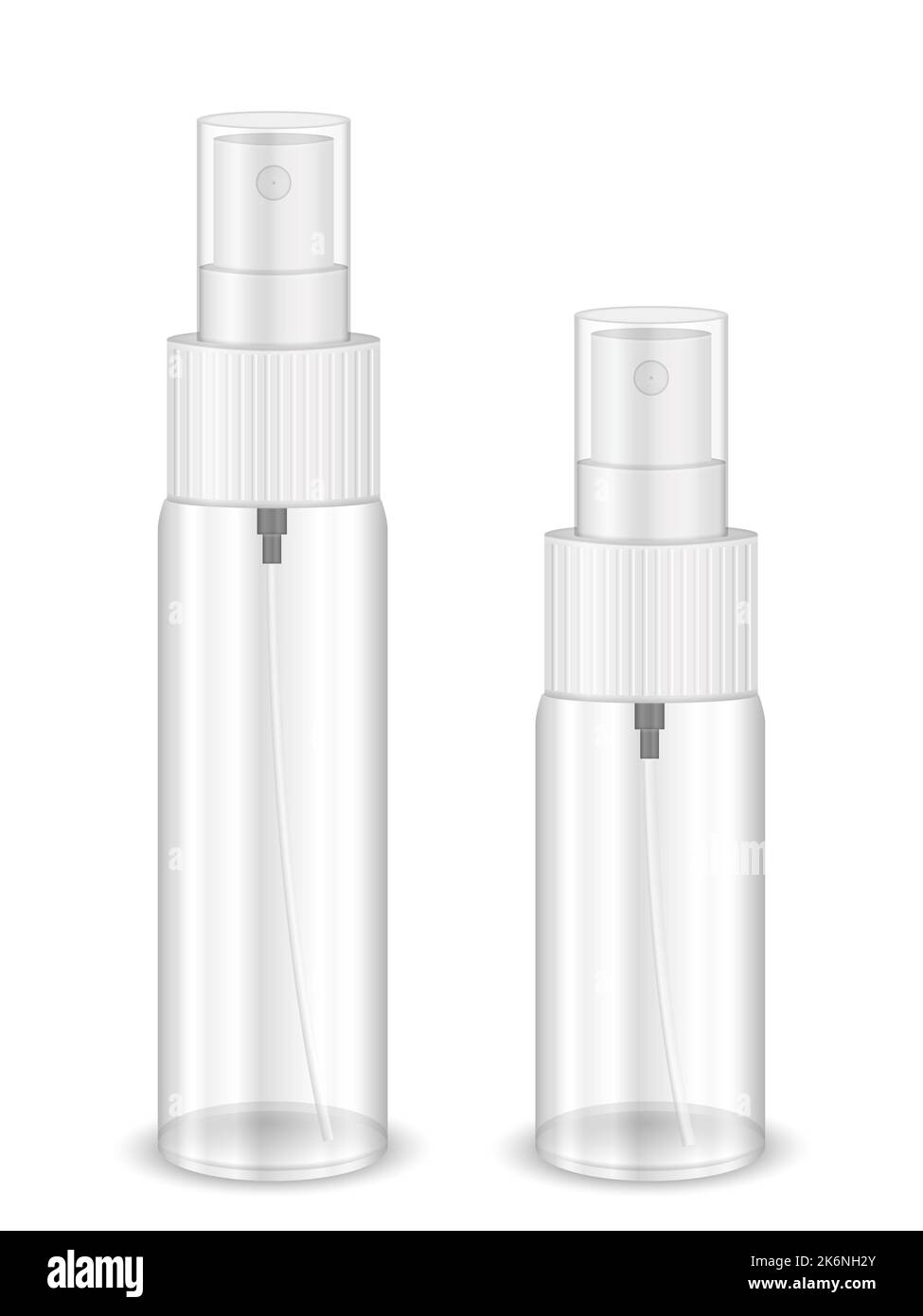 Spray bottle set on a white background. Vector illustration Stock Photo ...