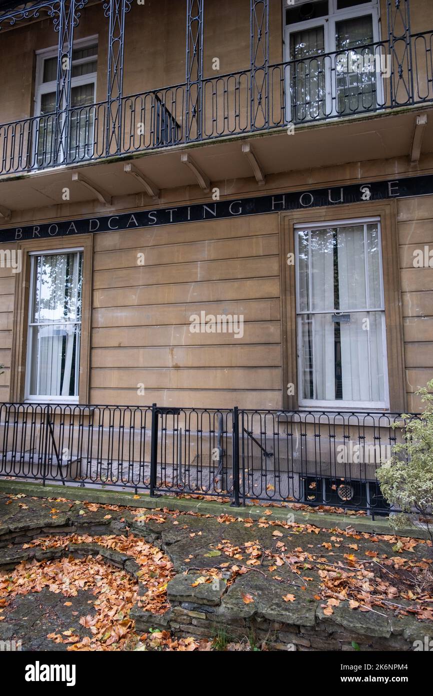 BBC Broadcasting House. Whiteladies Road, Bristol, UK Stock Photo