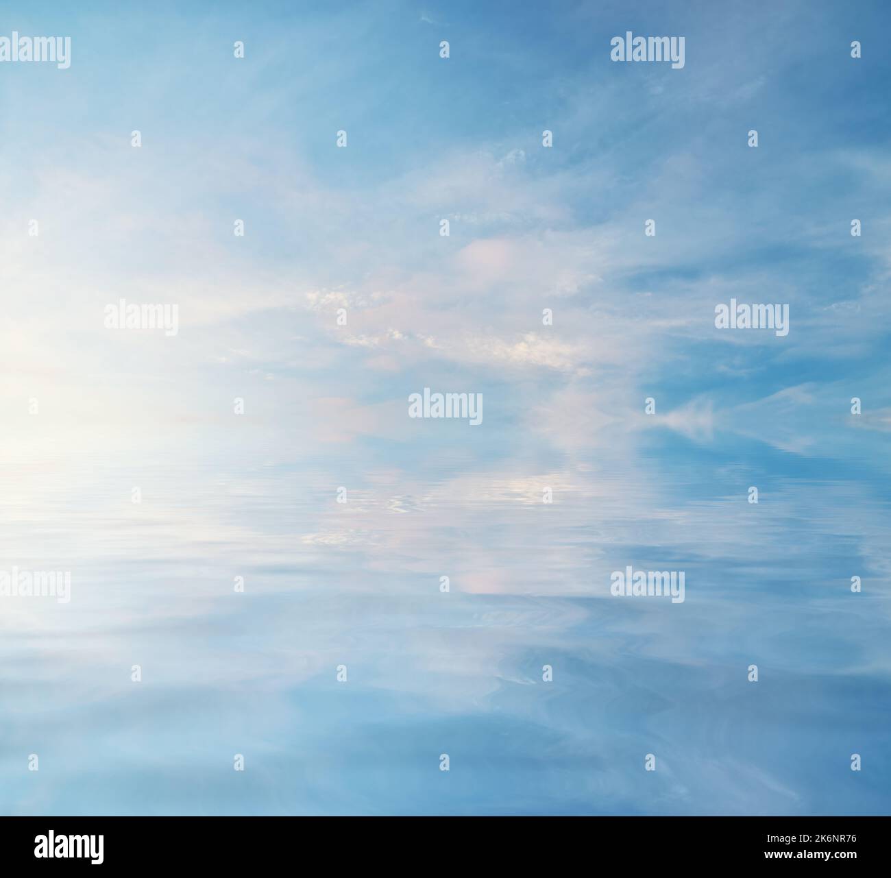 Sky background on sunset. Nature abstract composition Stock Photo