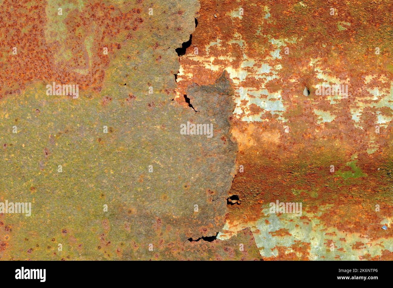 Rusty metal plate background texture background Stock Photo