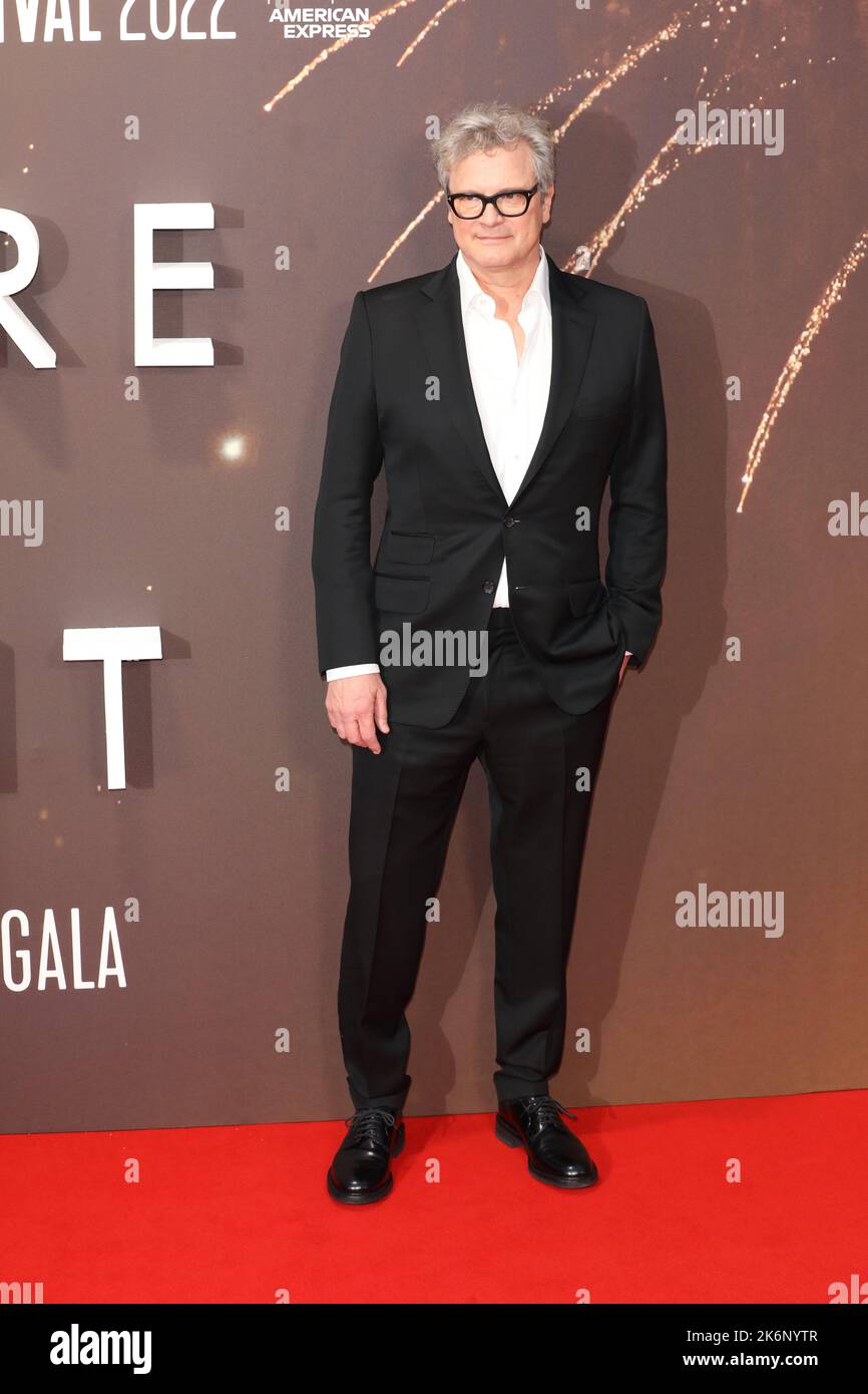 Colin Firth attends film premiere of 'Empire of Light' during the 2022
