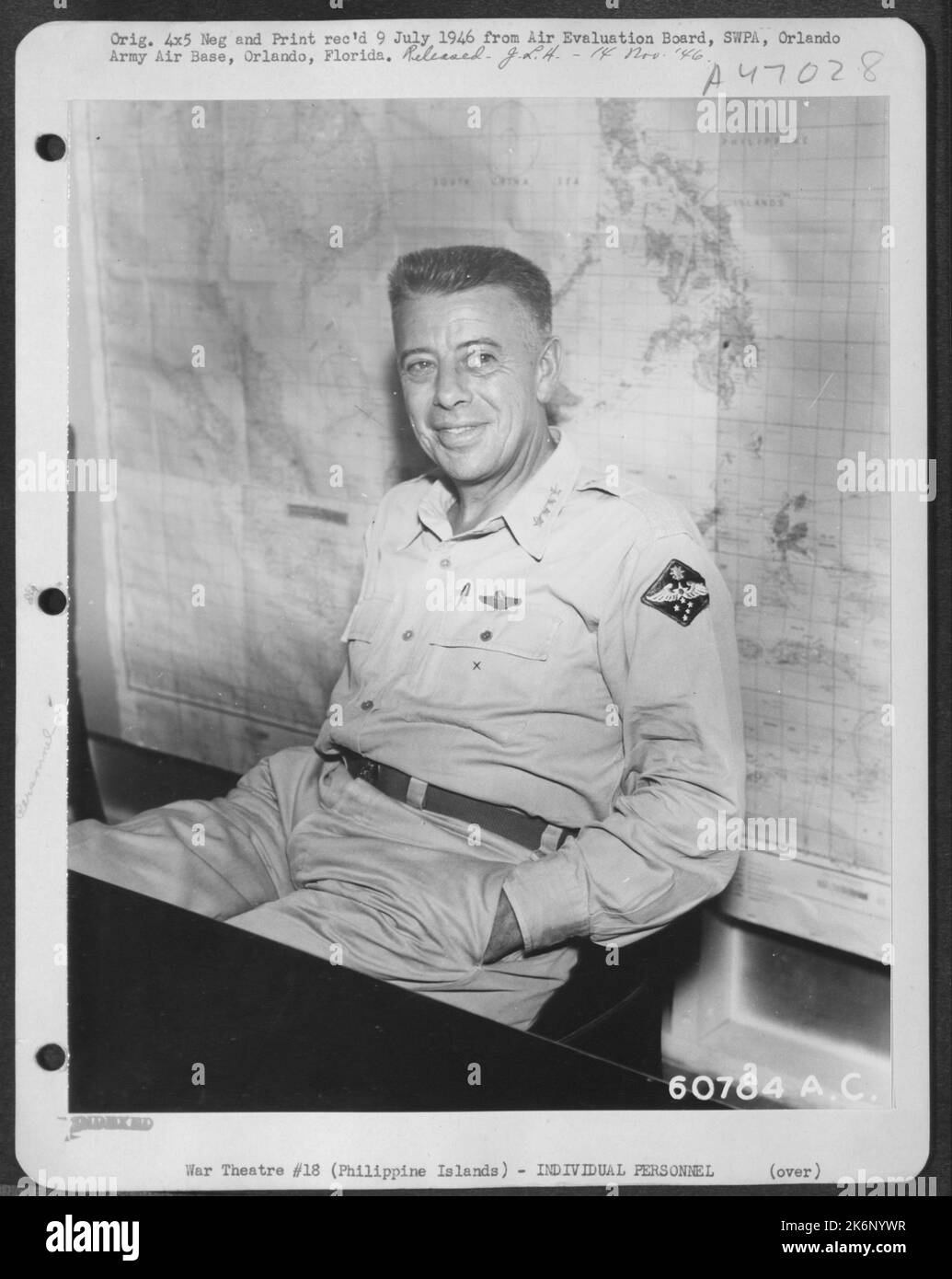 General C. Kenney, Commanding General Far East Air Forces