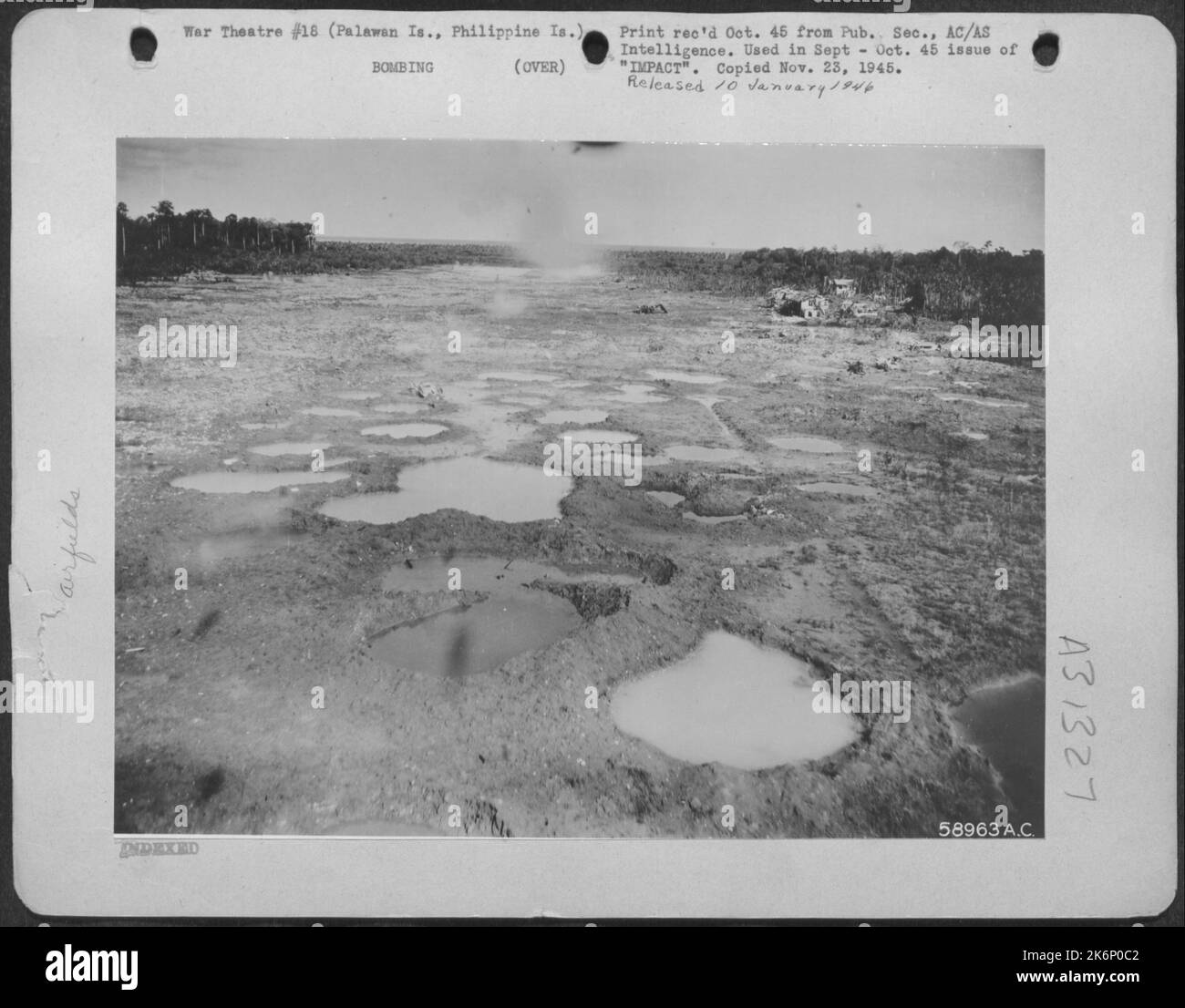 The Fifth Air Force Aided By Heavy Rains Washed Up This Airfield On