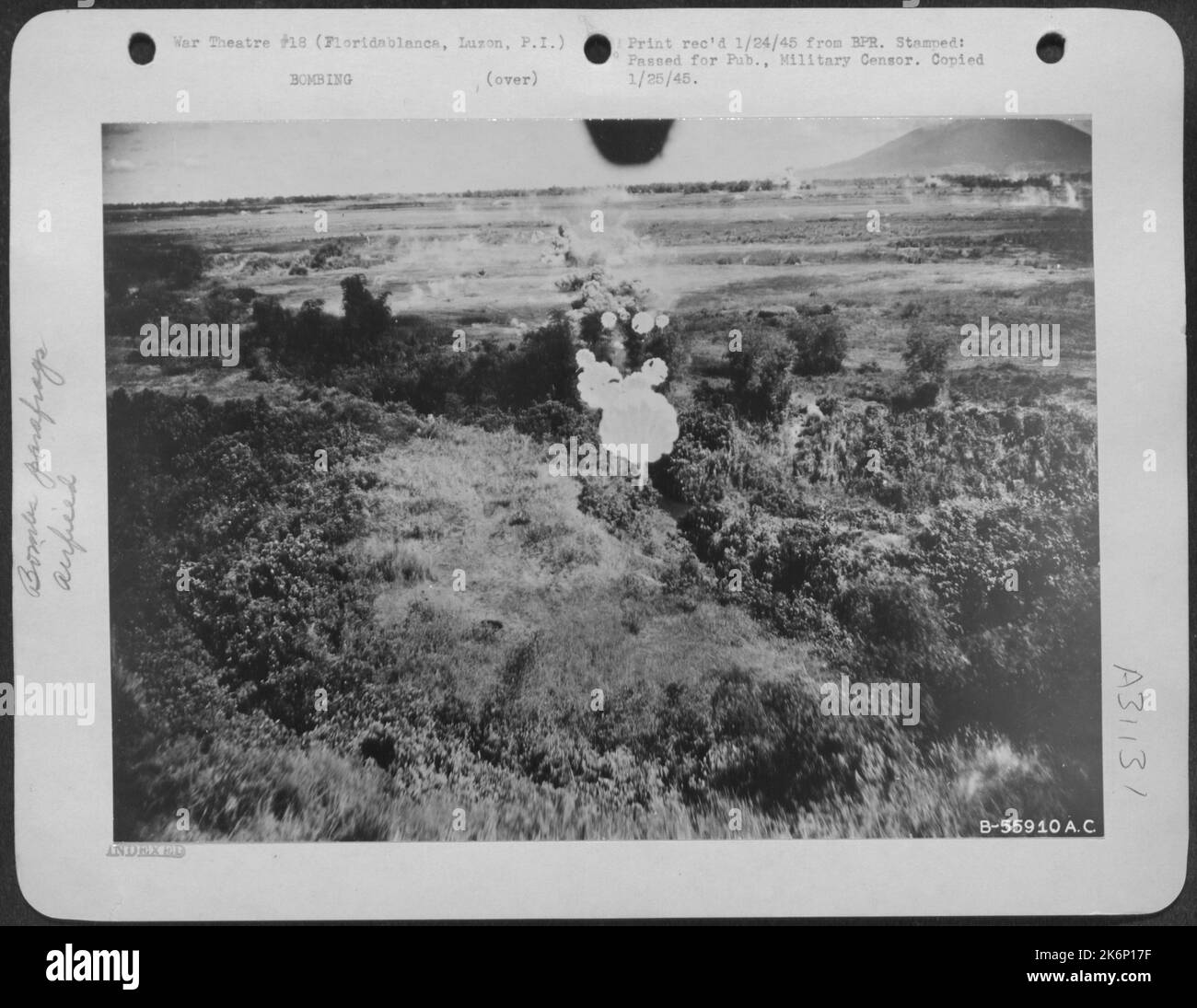 Clark Field on Luzon was the primary target for Far East Air Force