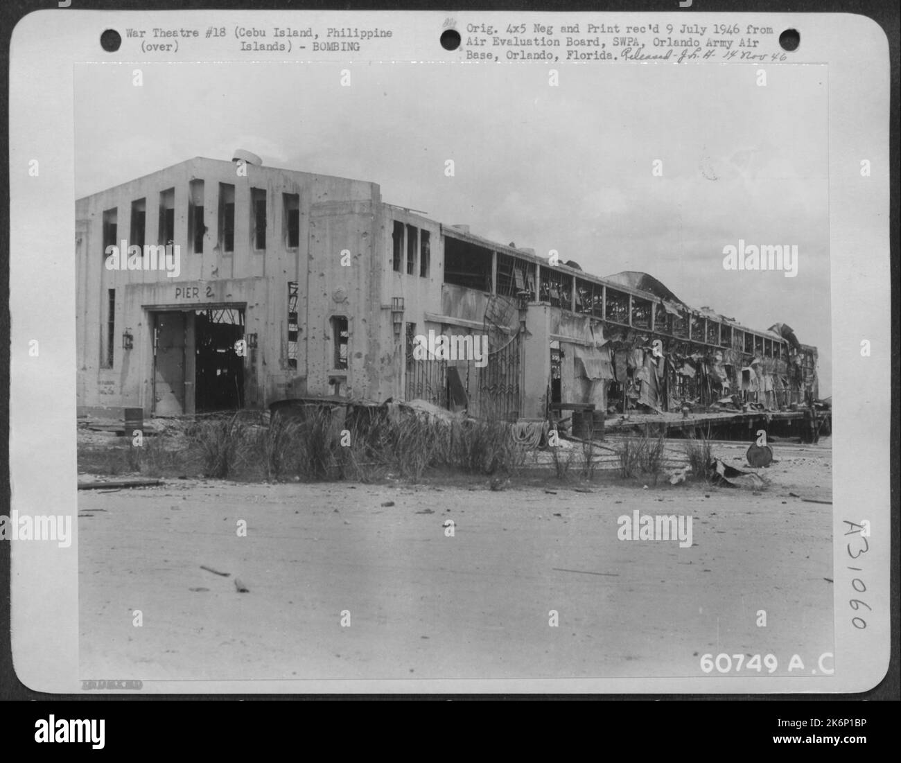 Four large holes and a heavily damaged roof were the result of four ...