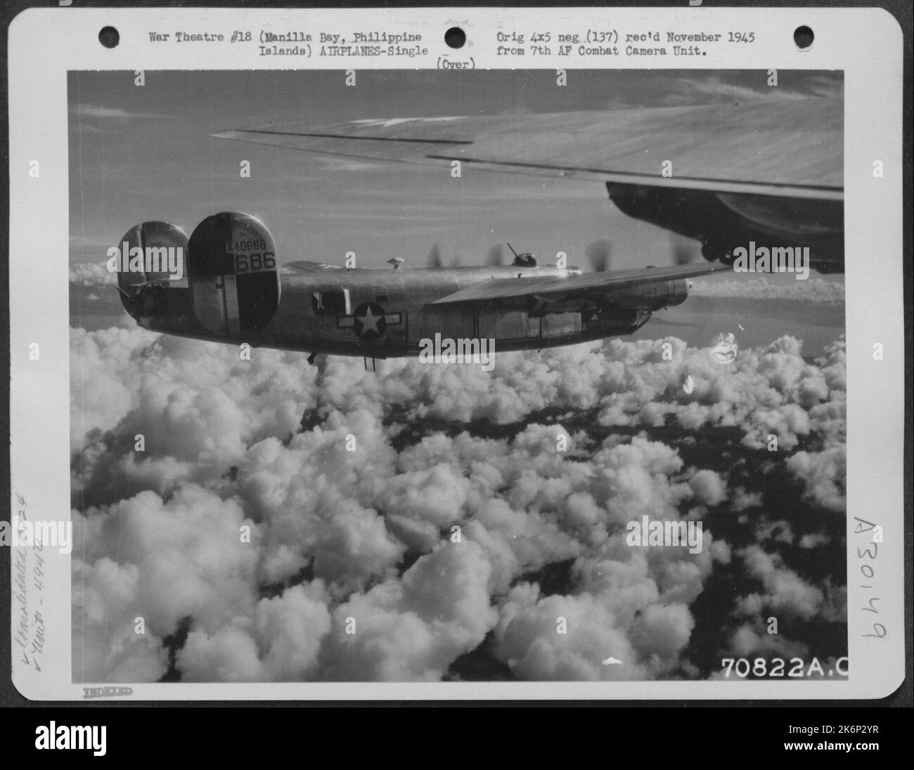 Their Mission Completed, These Huge Consolidated B24 "Liberators" Of
