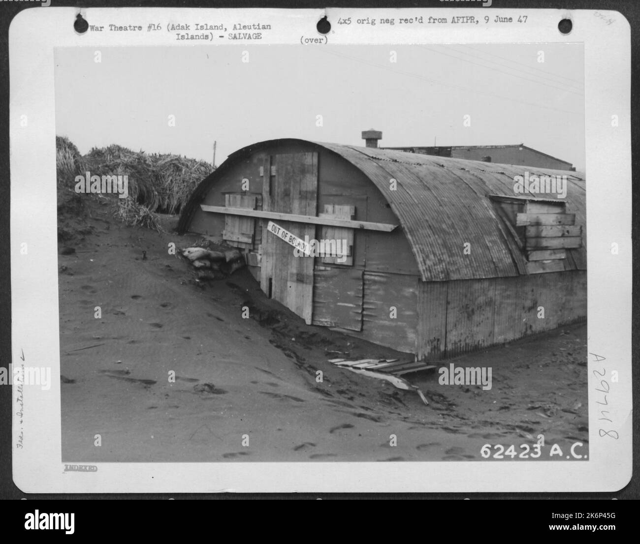 Unused and deteriorating housing facilities on Adak Island, Aleutian