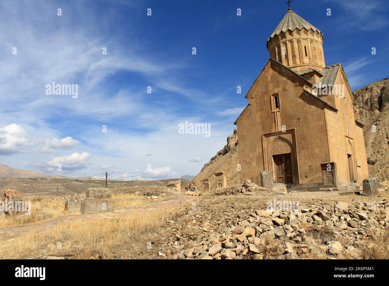 Ancient Areni Church (South Armenia) Stock Photo