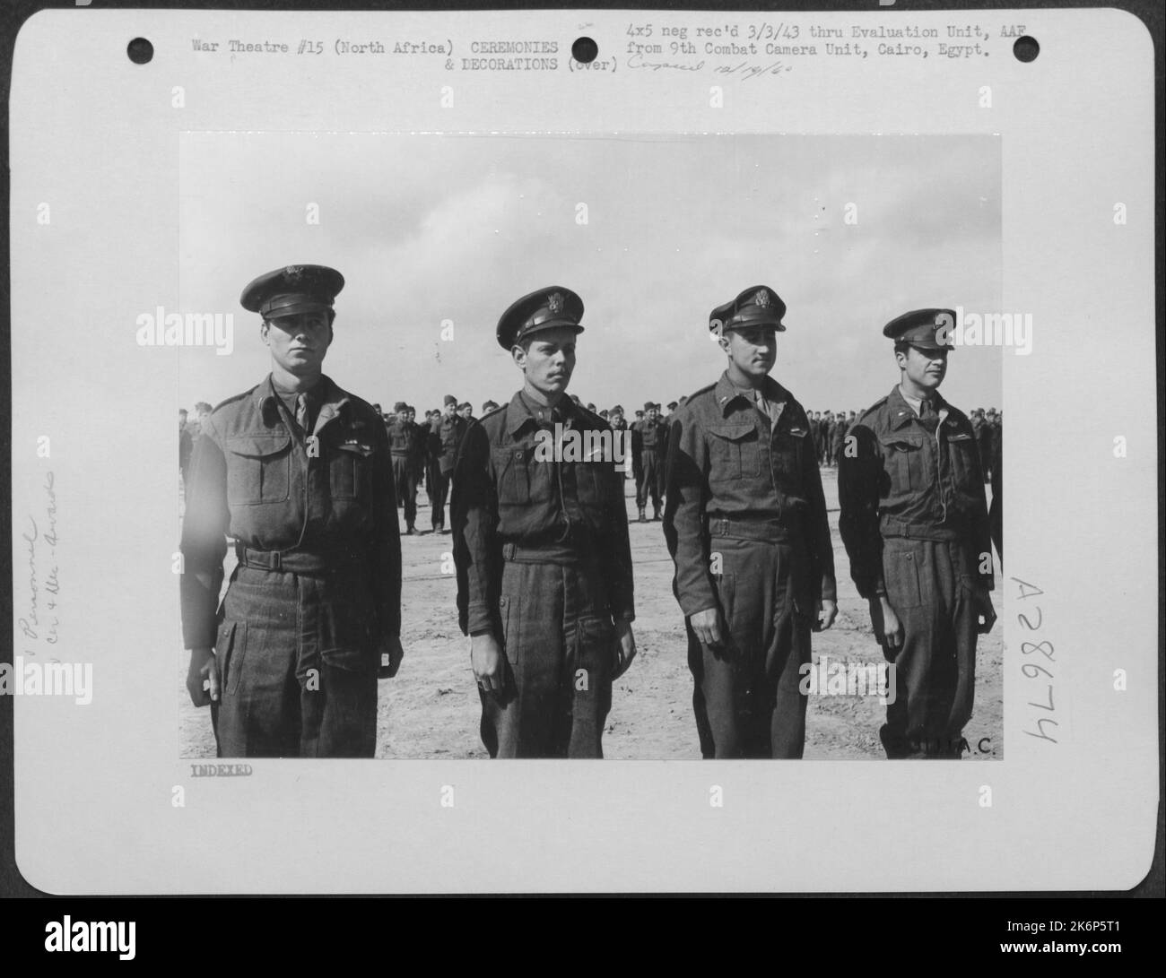 Left to right 1st Lt. John H. Murphy, San Diego, Calif.; 2nd Lt