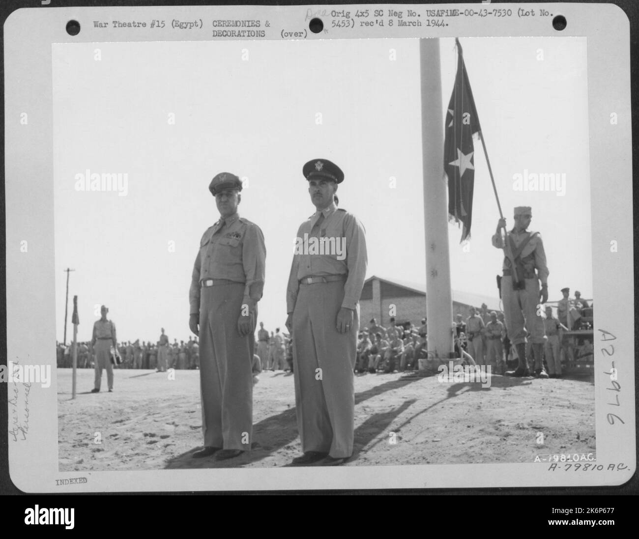 Major General Ralph Royce, Commanding General, USAFIME, left, and Lt ...