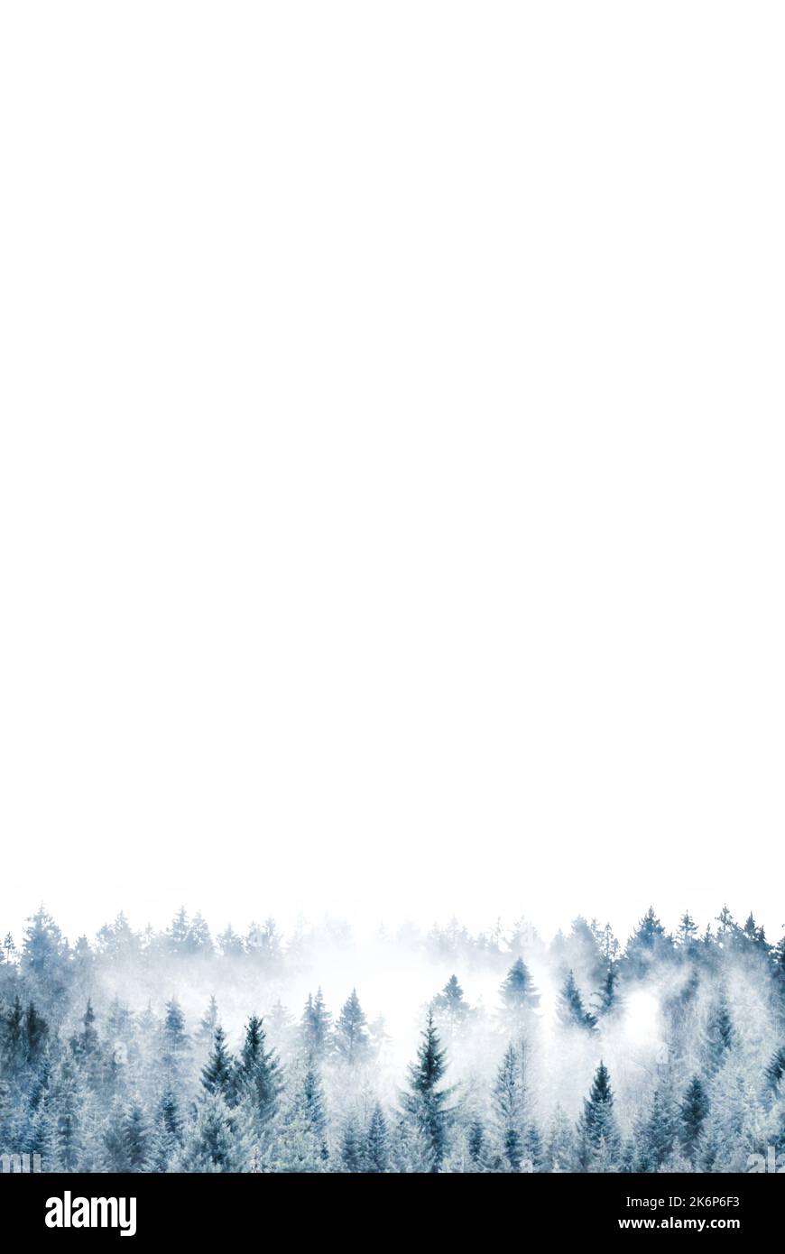 White fog background cold hi-res stock photography and images - Alamy