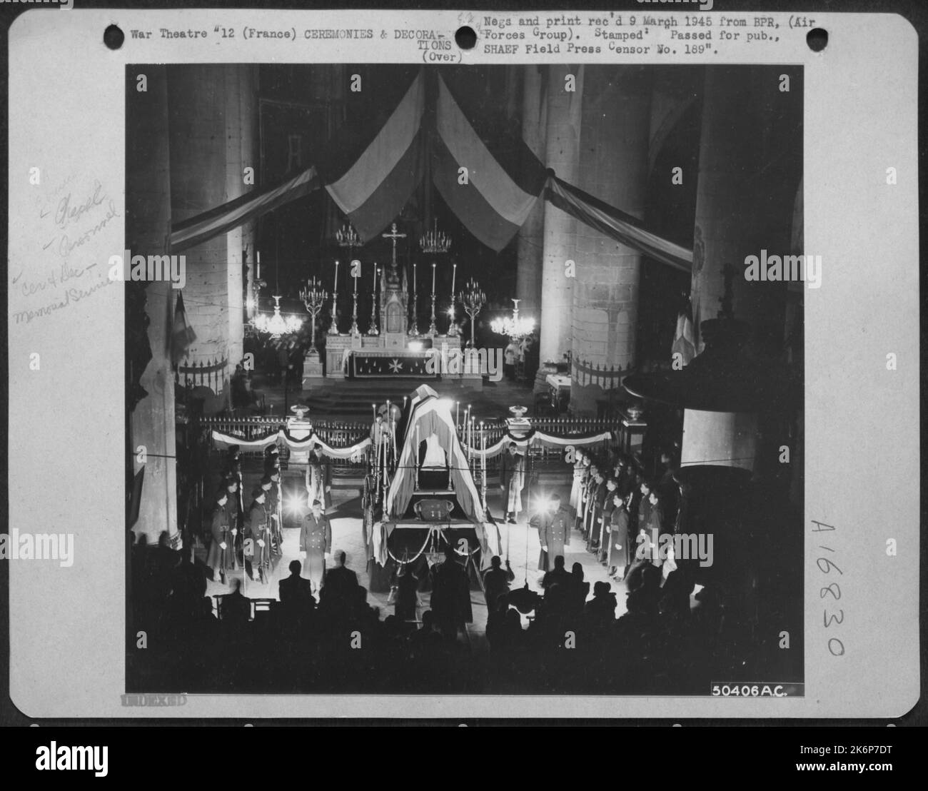 American french cooperation in world war one Black and White Stock ...