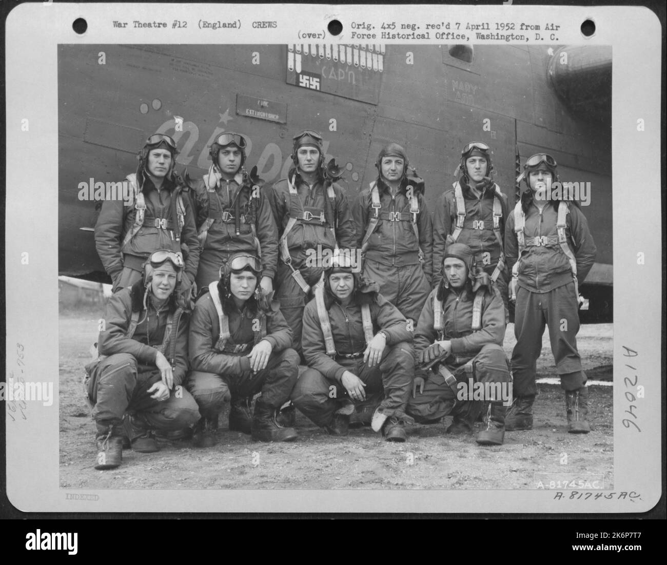 753rd squadron Black and White Stock Photos & Images - Alamy