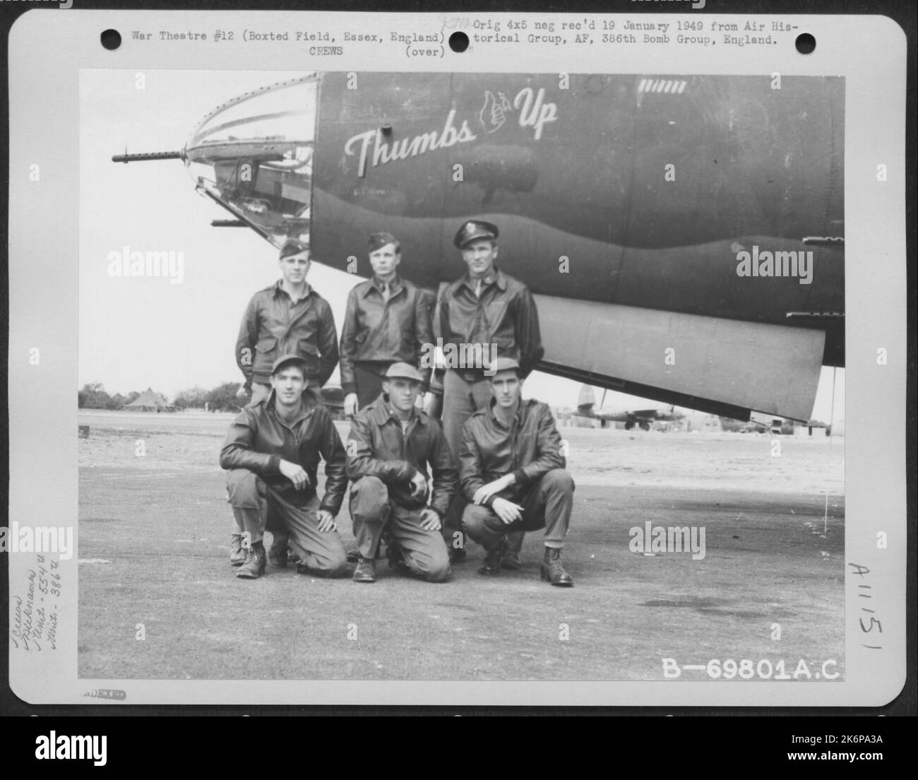 Crew Of The Martin B-26 