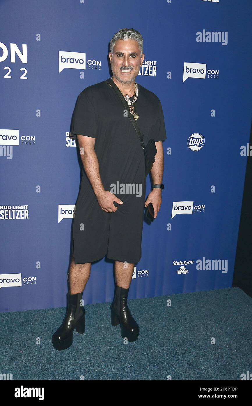 New Jersey, USA . 14th Oct, 2022. Reza Farahan of 