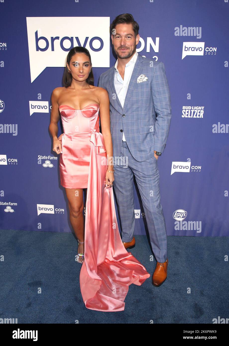 New York, USA. 14th Oct, 2022. Paige DeSorbo and Craig Conover