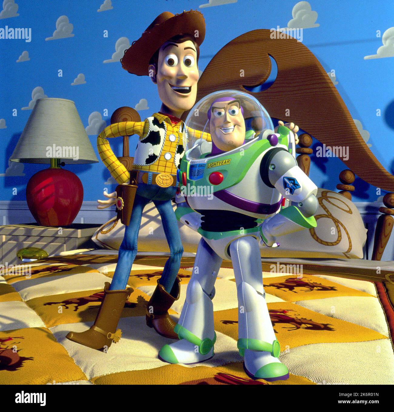 Toy Story Woody Buzz Lightyear Stock Photo Alamy