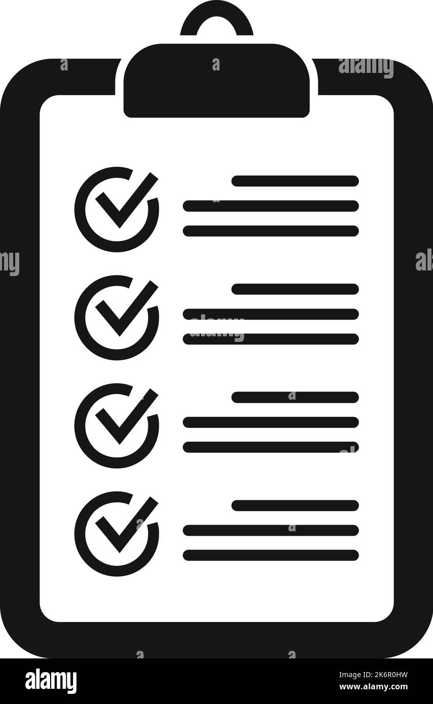 Job clipboard icon simple vector. Work time. Office hour Stock Vector Image & Art Alamy