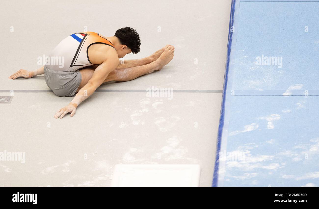 ROTTERDAM Jermain Grünberg during the second qualifying match for the