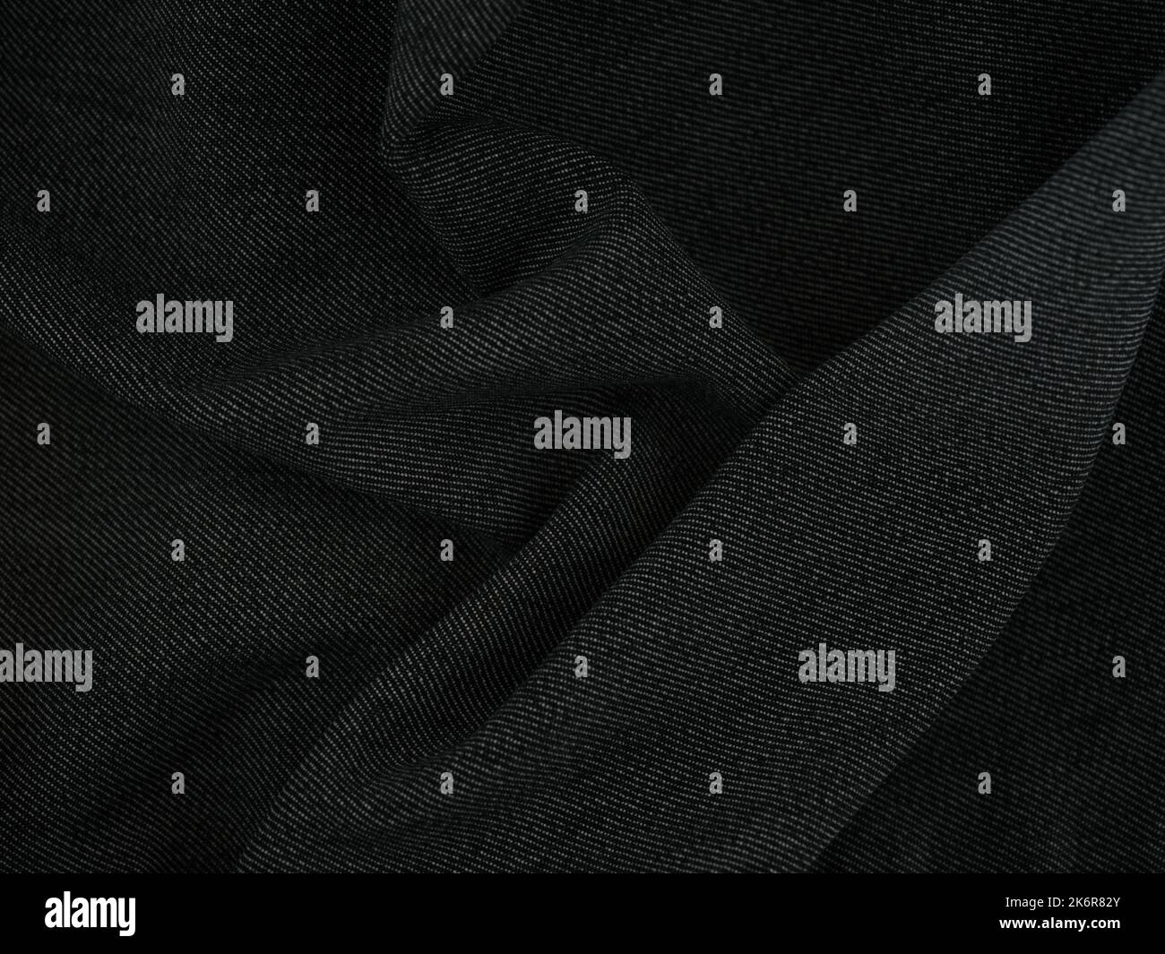 A gray denim texture background. Close up. Stock Photo