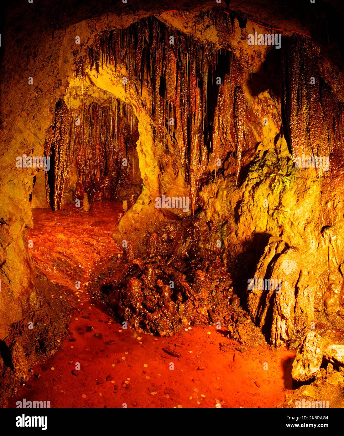 Sygun, Copper Mine, Beddgelert, Caernarfon, United Kingdom Stock Photo