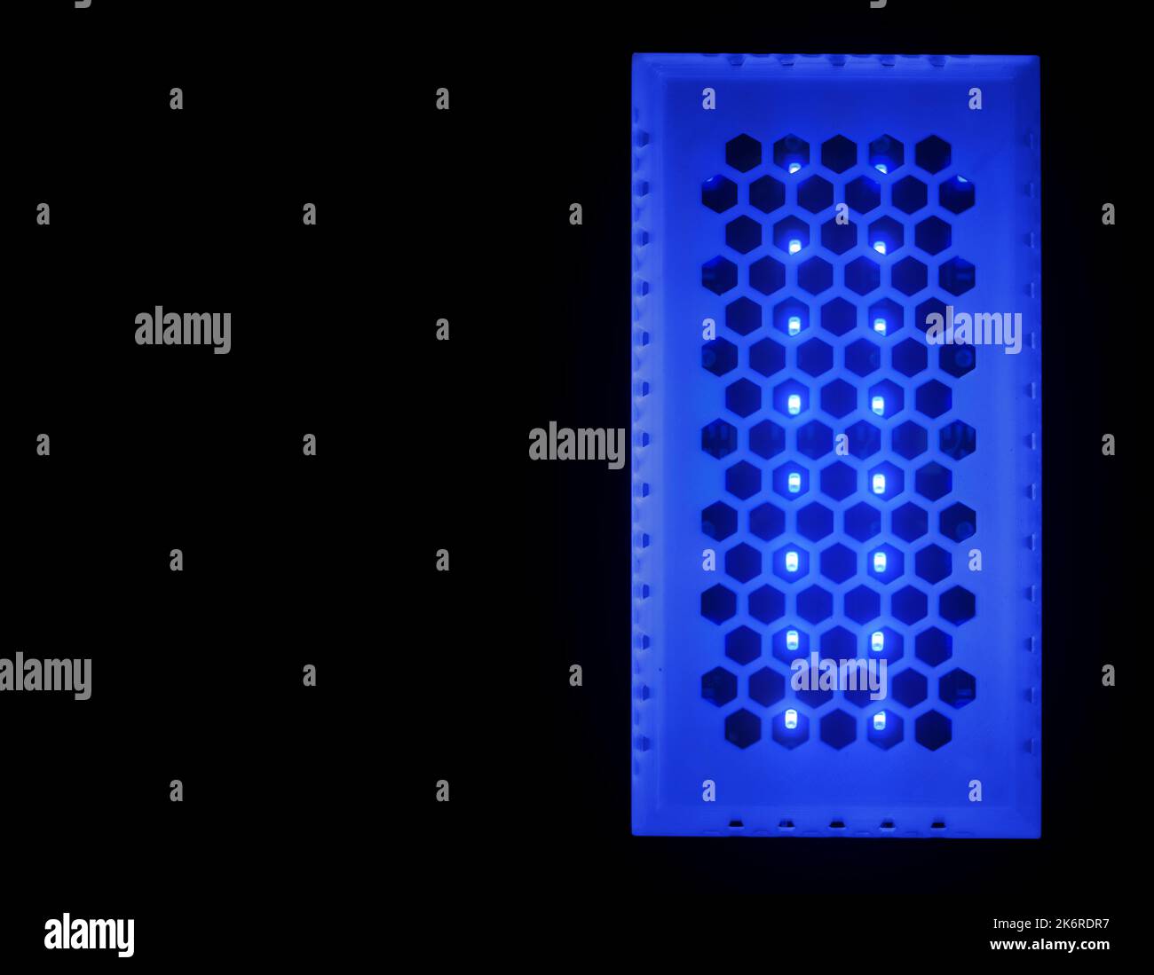 Ultraviolet lamp for disinfection and sanitation. UV lamp for air