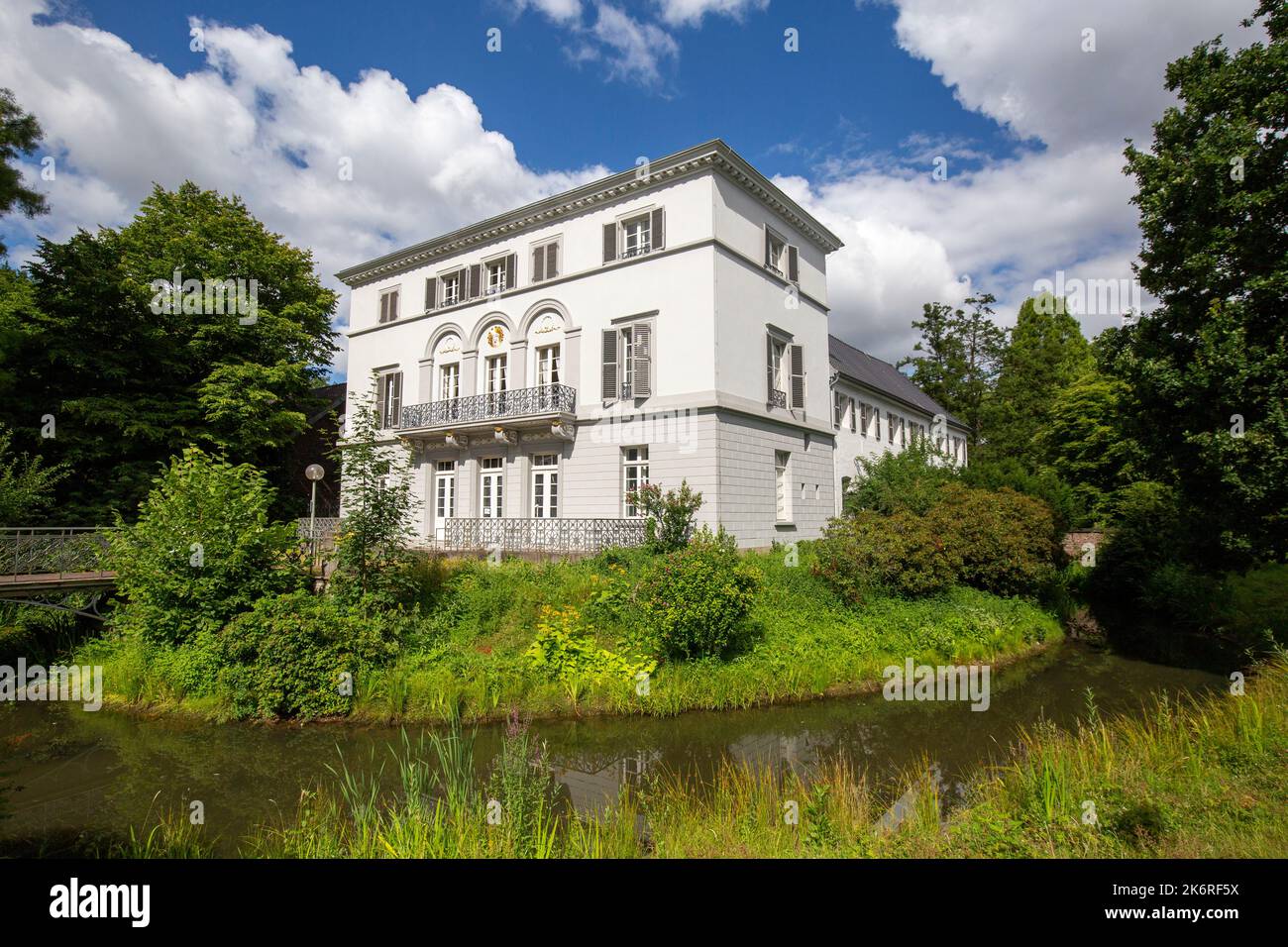 Krefeld View to House Sollbrueggen, a former knight's seat, since