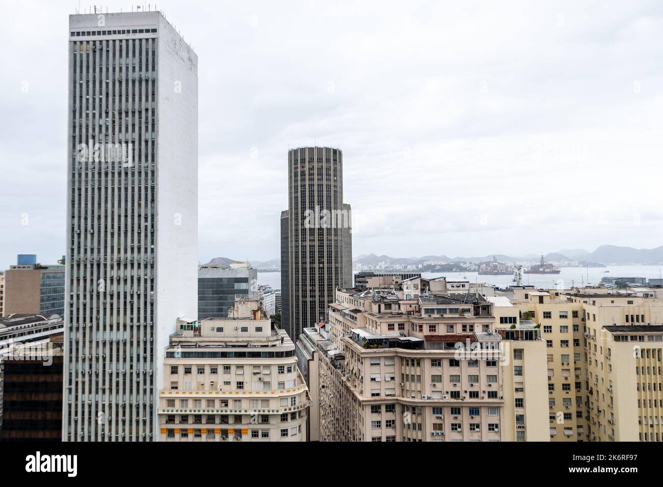 buildings in downtown Rio de Janeiro Brazil Stock Photo - Alamy