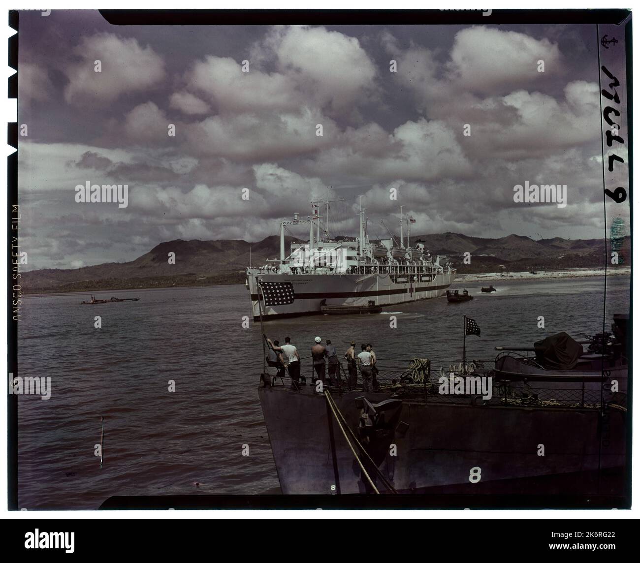 Photograph of the USS Tranquility (AH14)