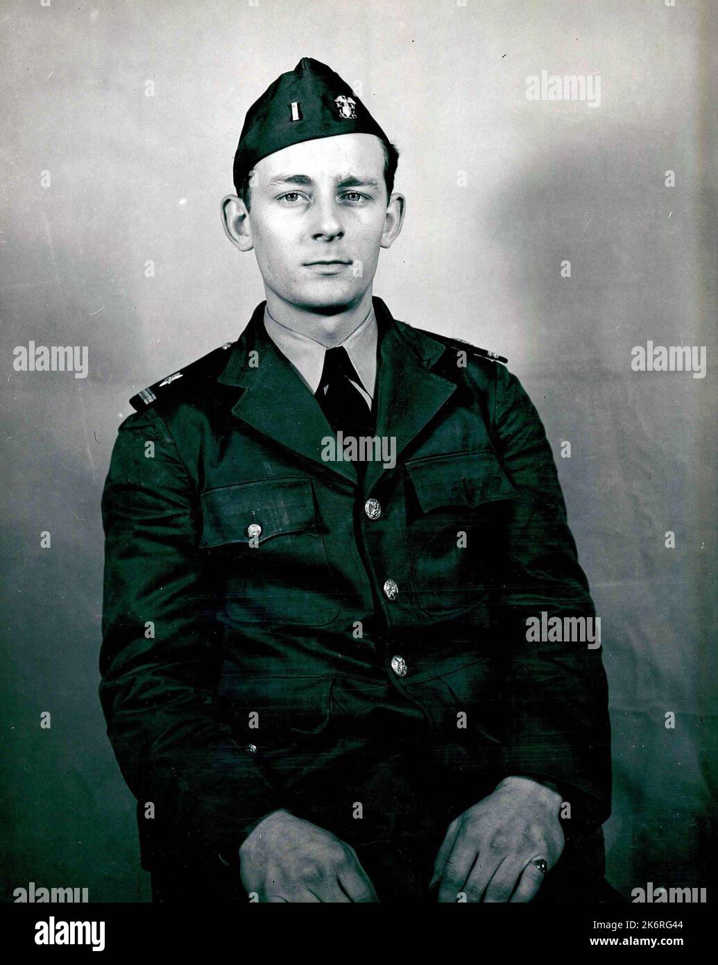 Photograph of Ensign J.C. Smith, M Division Officer, Ship's Officer of