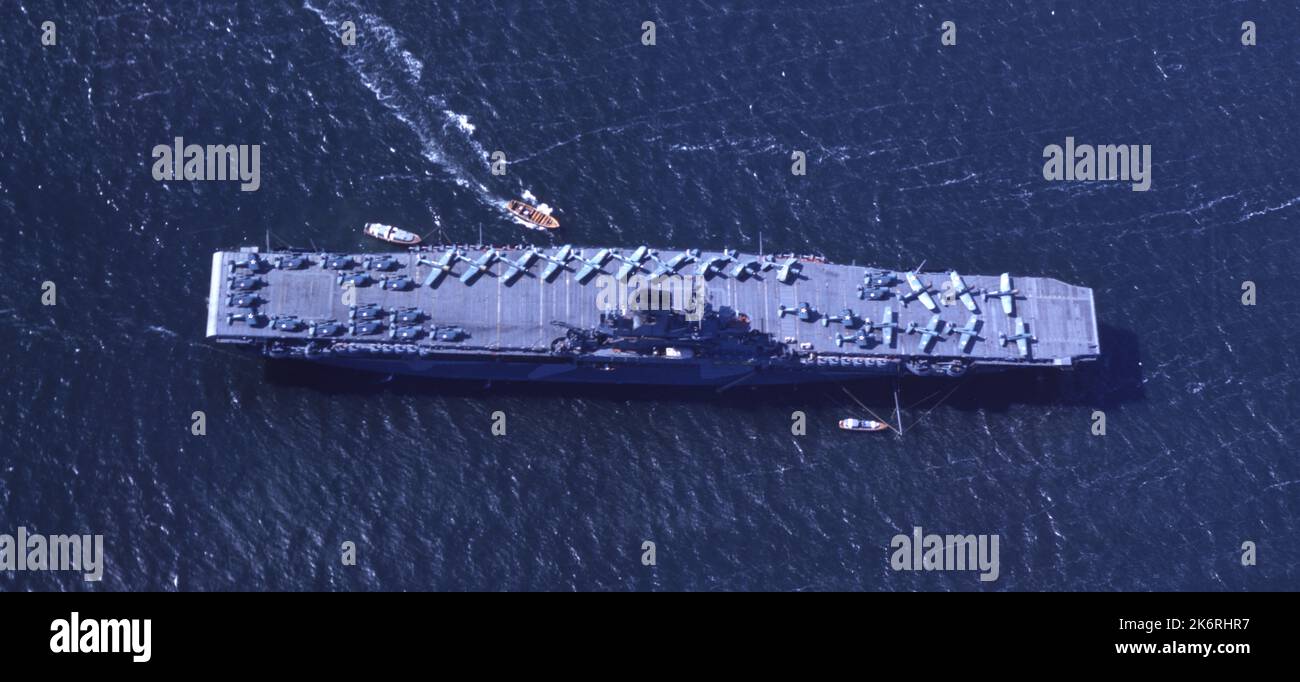 Uss wasp cv 7 hires stock photography and images Alamy