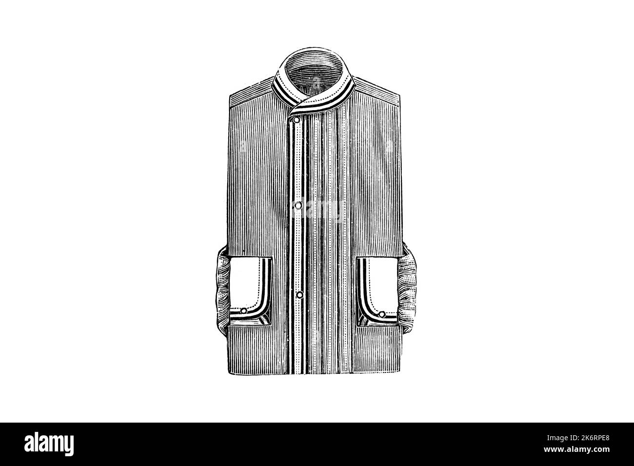 Fashion Shirt for Men – 1910s Vintage Illustration Stock Photo - Alamy