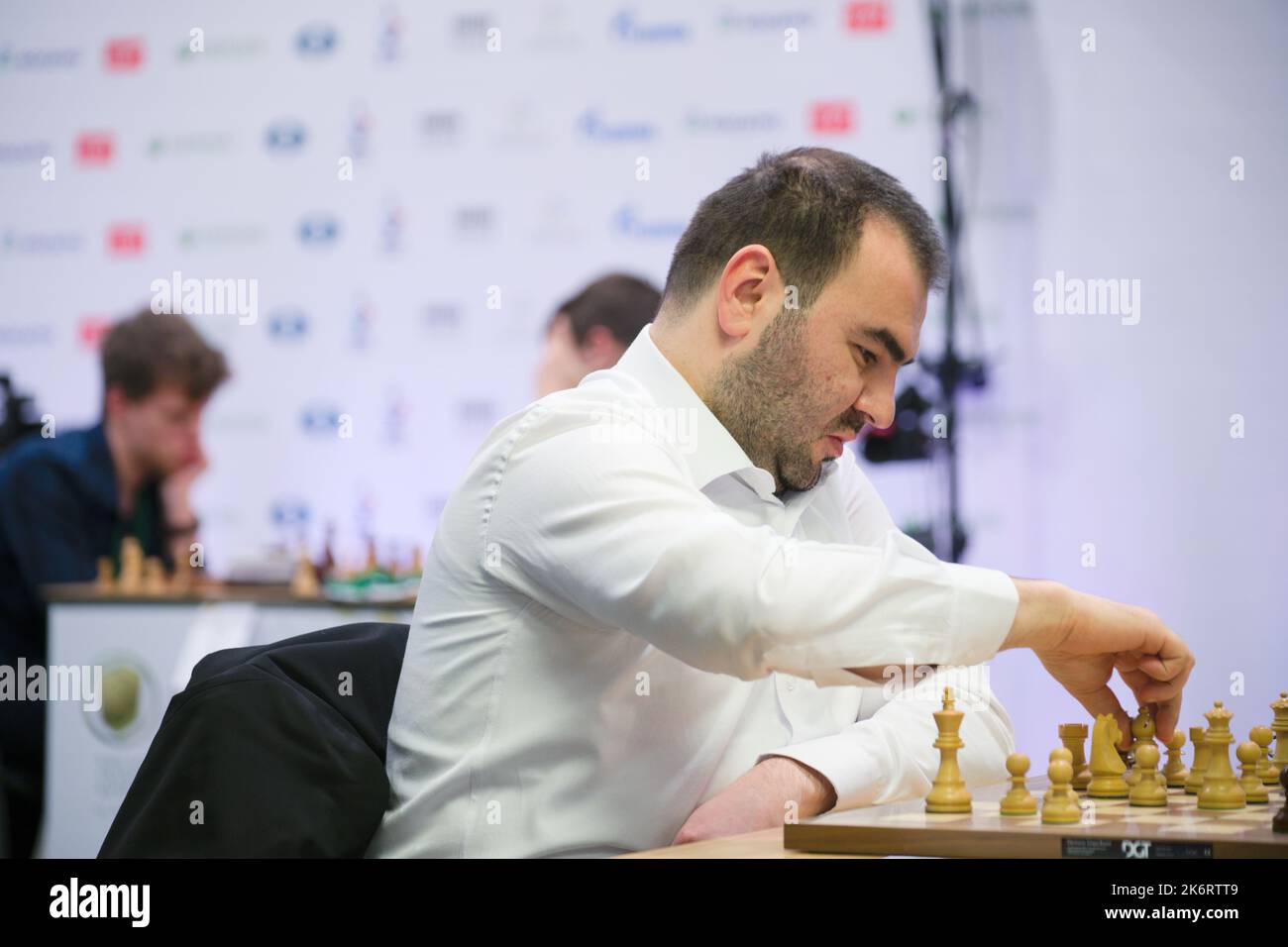 St. Petersburg, Russia - December 28, 2018: Grandmaster Alireza Firouzja,  Iran competes in King Salman World Rapid Chess Championship 2018.  Eventually Stock Photo - Alamy