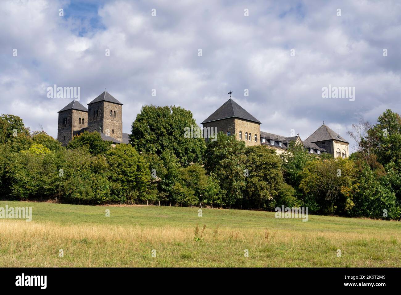 The monastery Gerleve Abbey near Coesfeld Stock Photo
