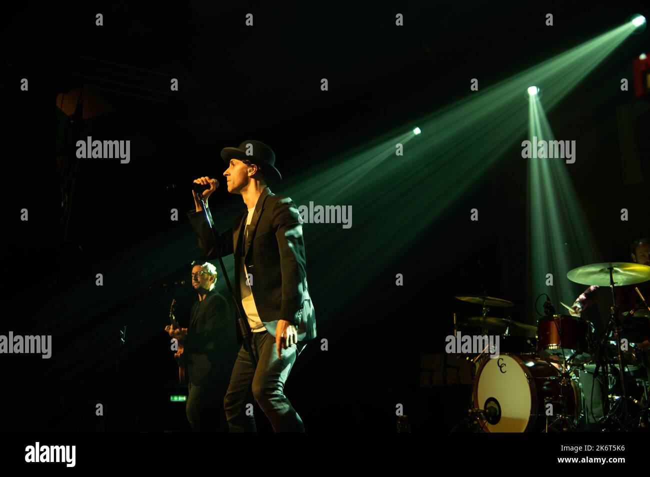 Photographs of Maximo Park performing at the Barrowland Ballroom in Glasgow on the 13th October 2022 Stock Photo