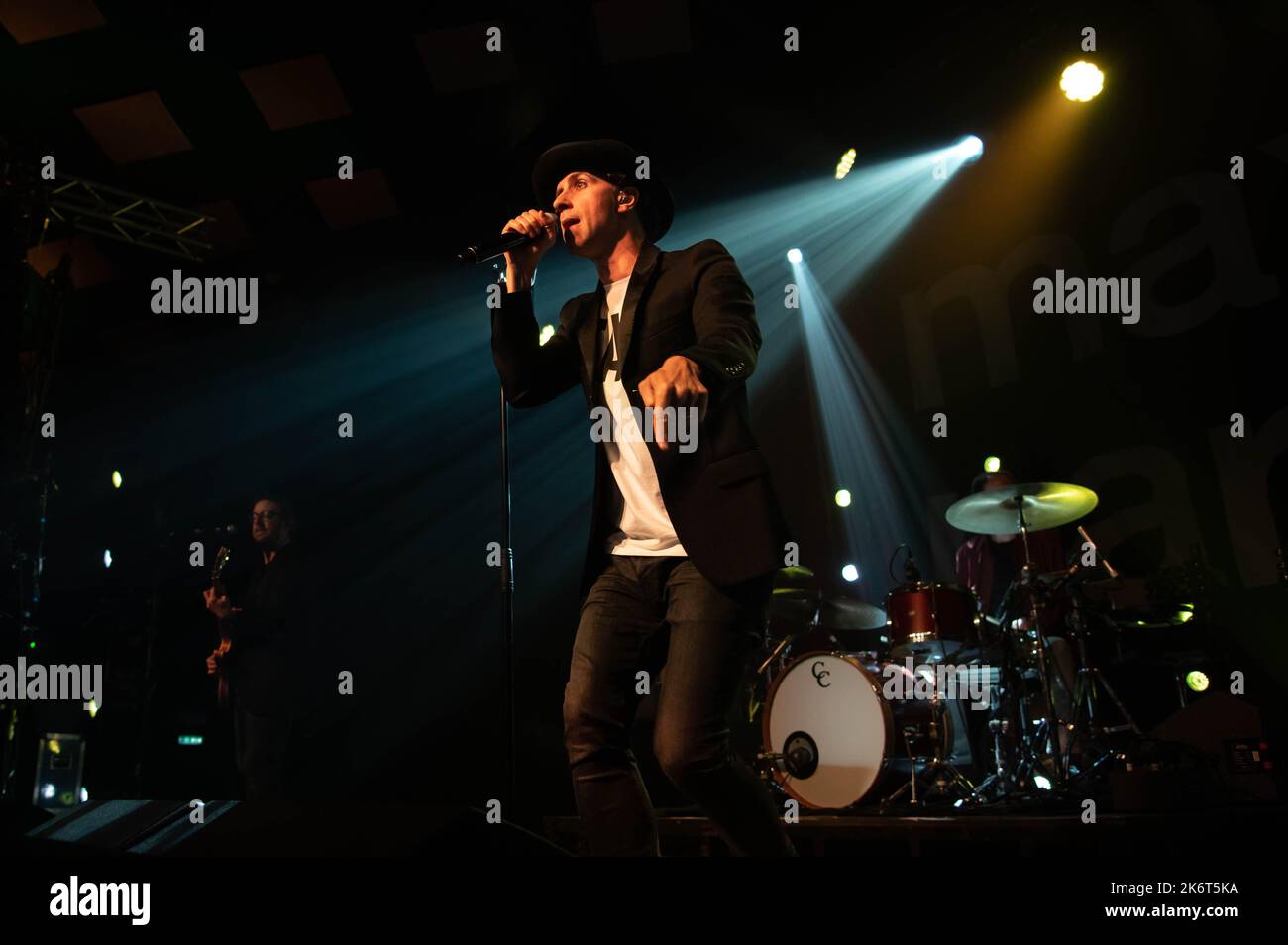 Photographs of Maximo Park performing at the Barrowland Ballroom in Glasgow on the 13th October 2022 Stock Photo