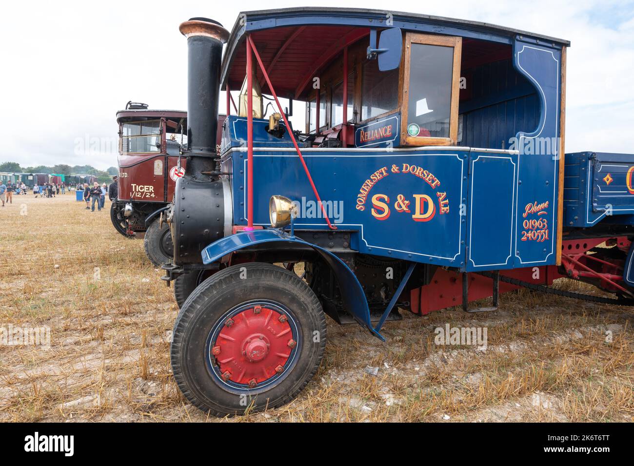 Tarrant Hinton.Dorset.United Kingdom.August 25th 2022.A 1930 Foden C