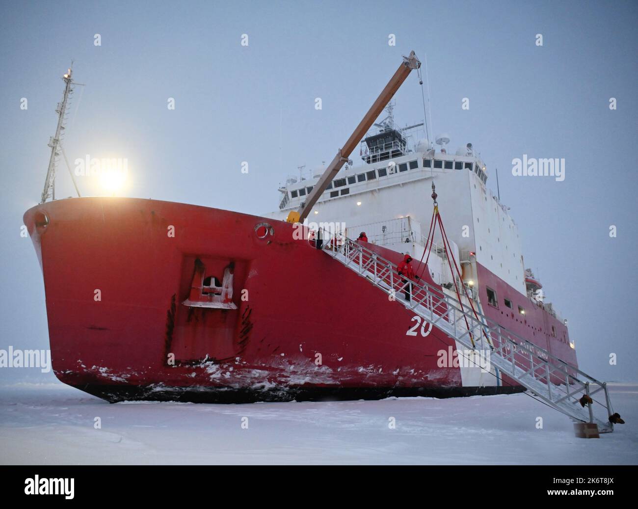 While deployed for Arctic West Summer 2022, USCGC Healy made a historic