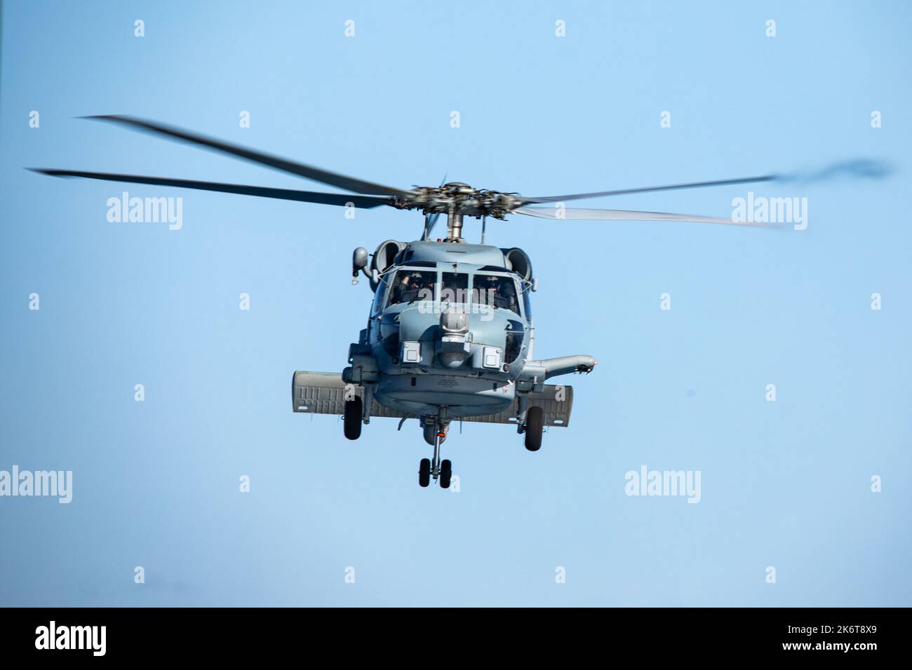 221014-N-LK647-1175 ATLANTIC OCEAN—An MH-60R Seahawk helicopter ...