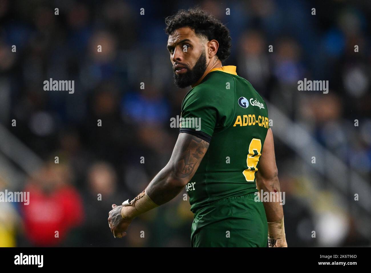 Josh AddoCarr of Australia during the Rugby League World Cup 2021