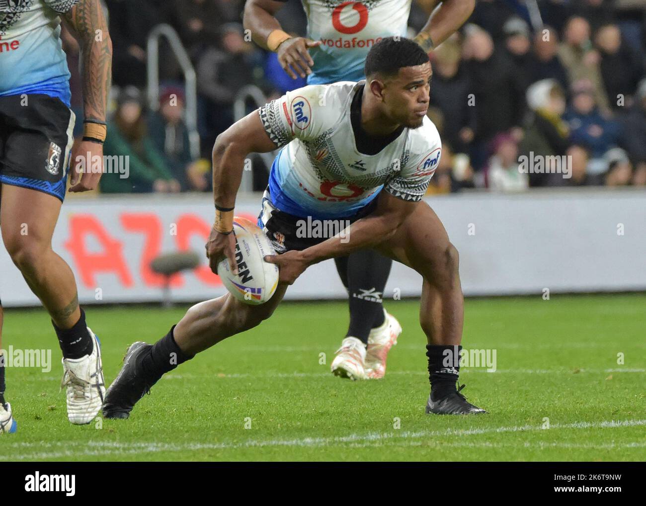 Australia v Fiji: Rugby League World Cup Headingley, Leeds, West Yorkshire   during the Rugby League World Cup 2021 group B match between Australia v Fiji at Headingley Stadium, Leeds on October 15, 2022 . (Photo by Craig Cresswell/Alamy Live News) Stock Photo
