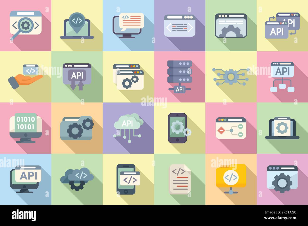 Javascript framework Stock Vector Images - Alamy
