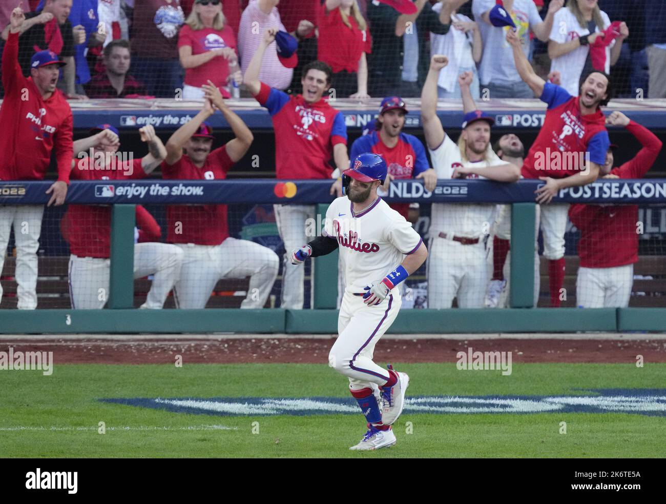 Philadelphia, USA. 15th Oct, 2022. Philadelphia Phillies Bryce Harper