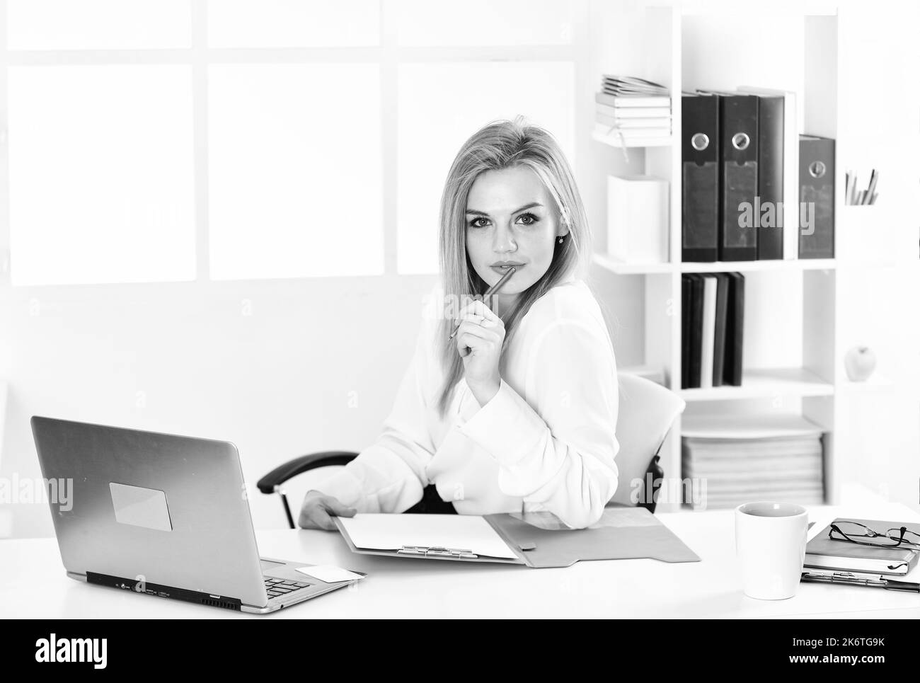 Marketing Assistant. Copywriter job. Cute office manager. Social Media