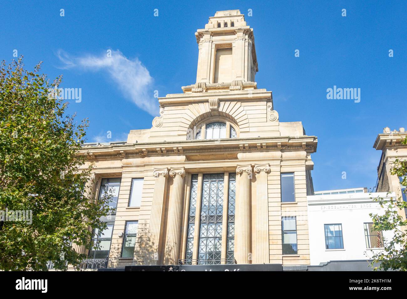 Former Wickhams Department Store, Mile End Road, Bethnal Green, Borough of Tower Hamlets, Greater London, England, United Kingdom Stock Photo