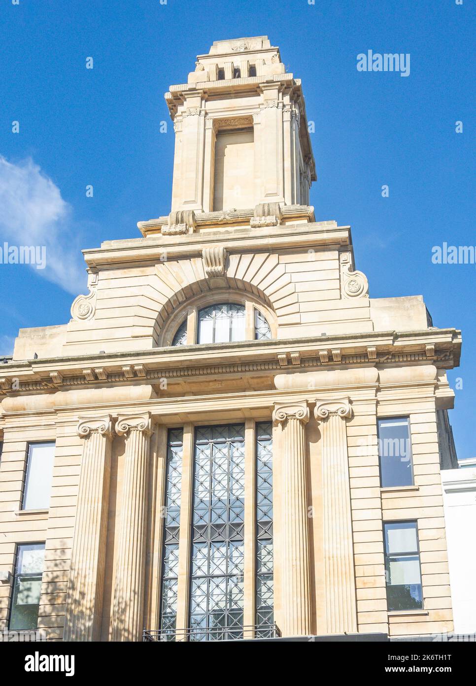 Former Wickhams Department Store, Mile End Road, Bethnal Green, Borough of Tower Hamlets, Greater London, England, United Kingdom Stock Photo