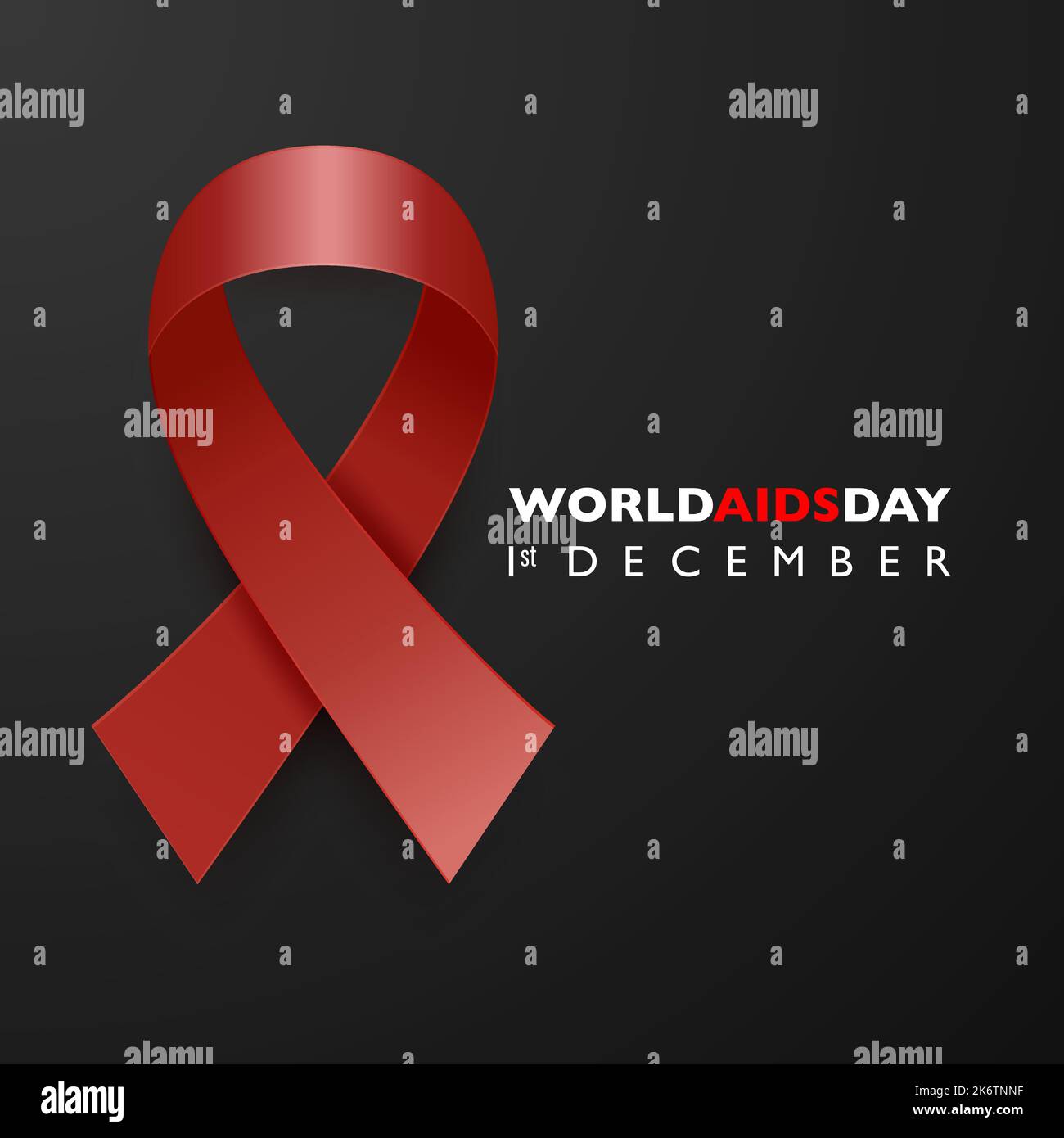 Dark blue ribbon awareness for aids day concept. World cancer day  background Stock Photo - Alamy